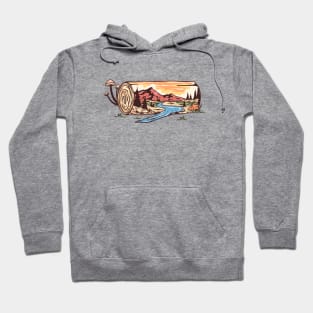 wood nature Hoodie